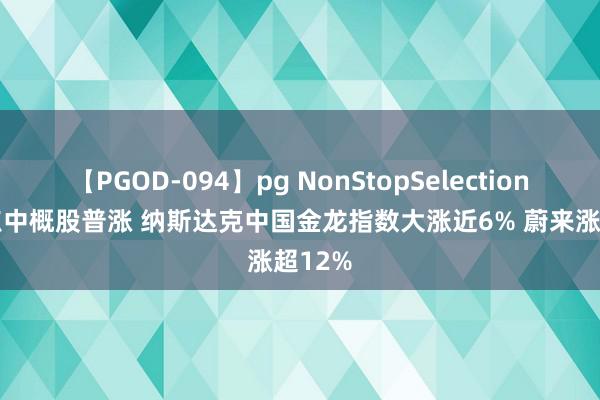 【PGOD-094】pg NonStopSelection 5 热点中概股普涨 纳斯达克中国金龙指数大涨近6% 蔚来涨超12%